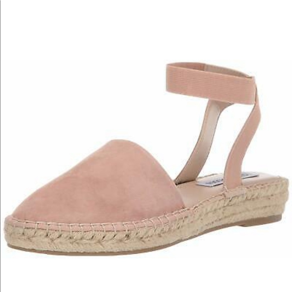 Steve Madden Moment Espadrille Suede Flats